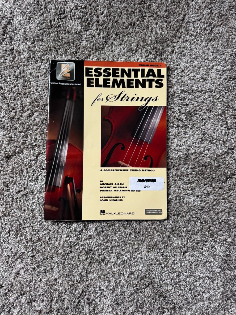 Essential Elements for Strings Violin Comprehensive String Method Book